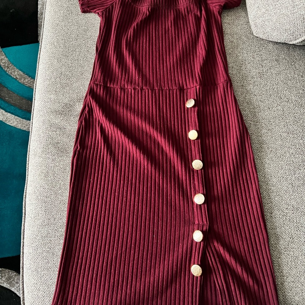 Calvin Klein split mini dress